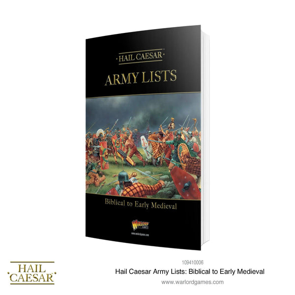 Hail Caesar Army Lists: Biblical to Early Medieval - Gap Games