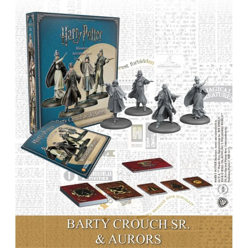 Harry Potter Miniature Adventure Game - Barty Crouch Snr and Aurors ...