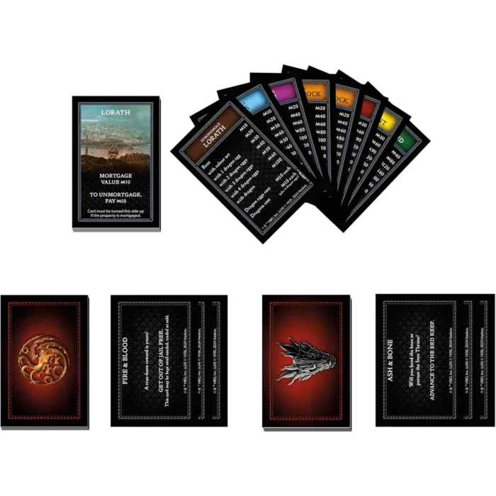 Monopoly - Game of Thrones: House of the Dragon Edition Board Game