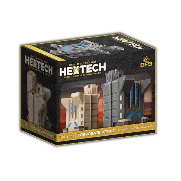 Hextech Terrain Trinity City Corporate Office (2) - Pre-Order - Gap Games