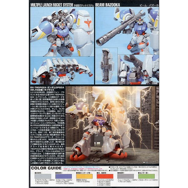 Bandai HGUC 1/144 GP02A MLRS Custom