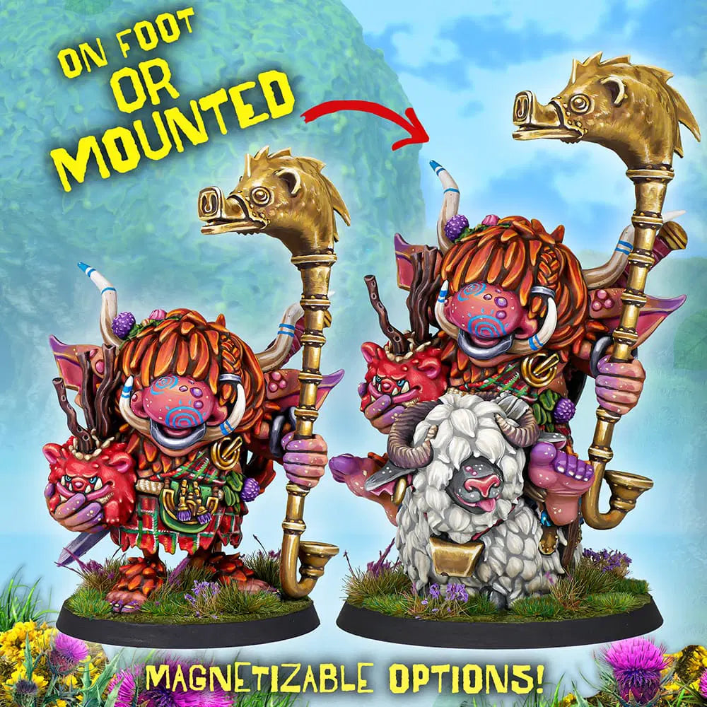 Rogue Hobbies - Mounted Highland Goblin RH-006