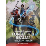 D&D Dungeons & Dragons Forgotten Realms Heroes of Faerun Player Expansion Hardcover