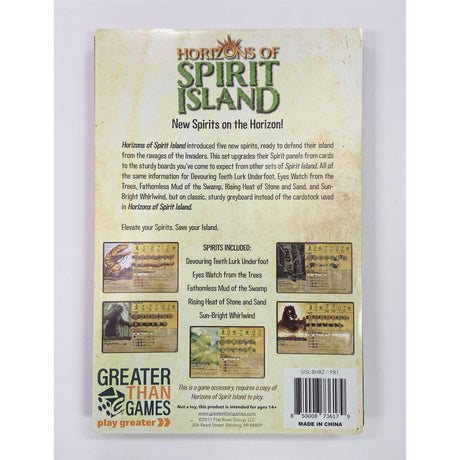 Horizons of Spirit Island - Premium Punchboards - Pre-Order - Gap Games