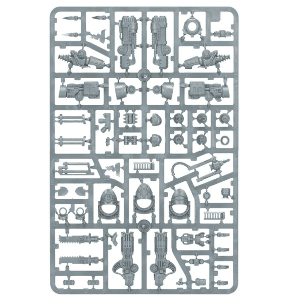 Horus Heresy Legion Astartes: Contemptor Dreadnought Weapons Frame 2 - Gap Games