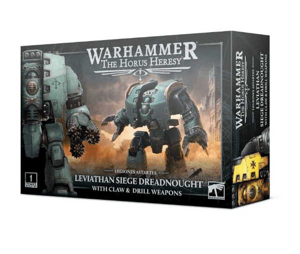 Horus Heresy: Leviathan Siege Dreadnought with Claw & Drill Weapons - Gap Games