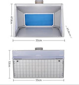 Hseng HS-E550BLK Spray Booth Kit - Gap Games