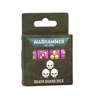 Warhammer 40000: Death Guard Dice Set - Pre-Order