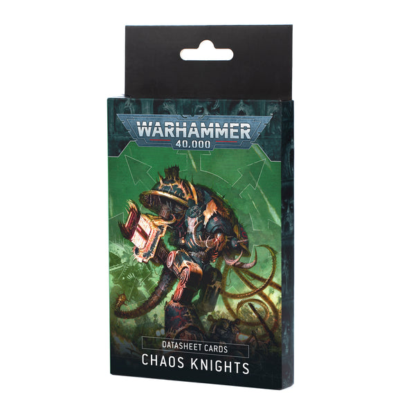 Datasheet Cards: Chaos Knights - Pre-Order