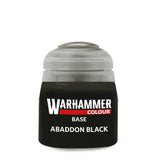 21-25 Citadel Base: Abaddon Black