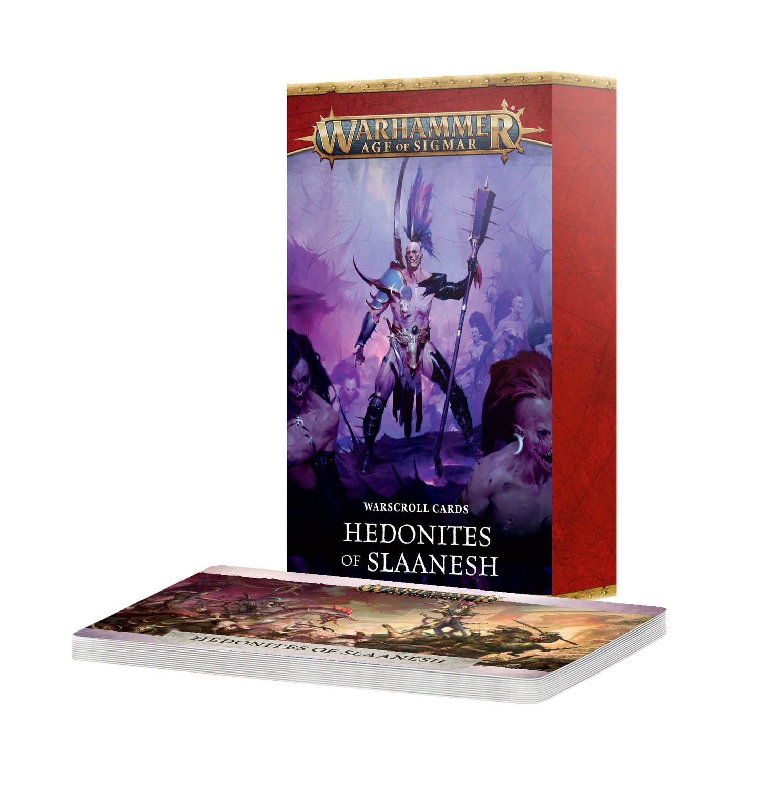 Warscroll Cards: Hedonites of Slaanesh - Pre-Order