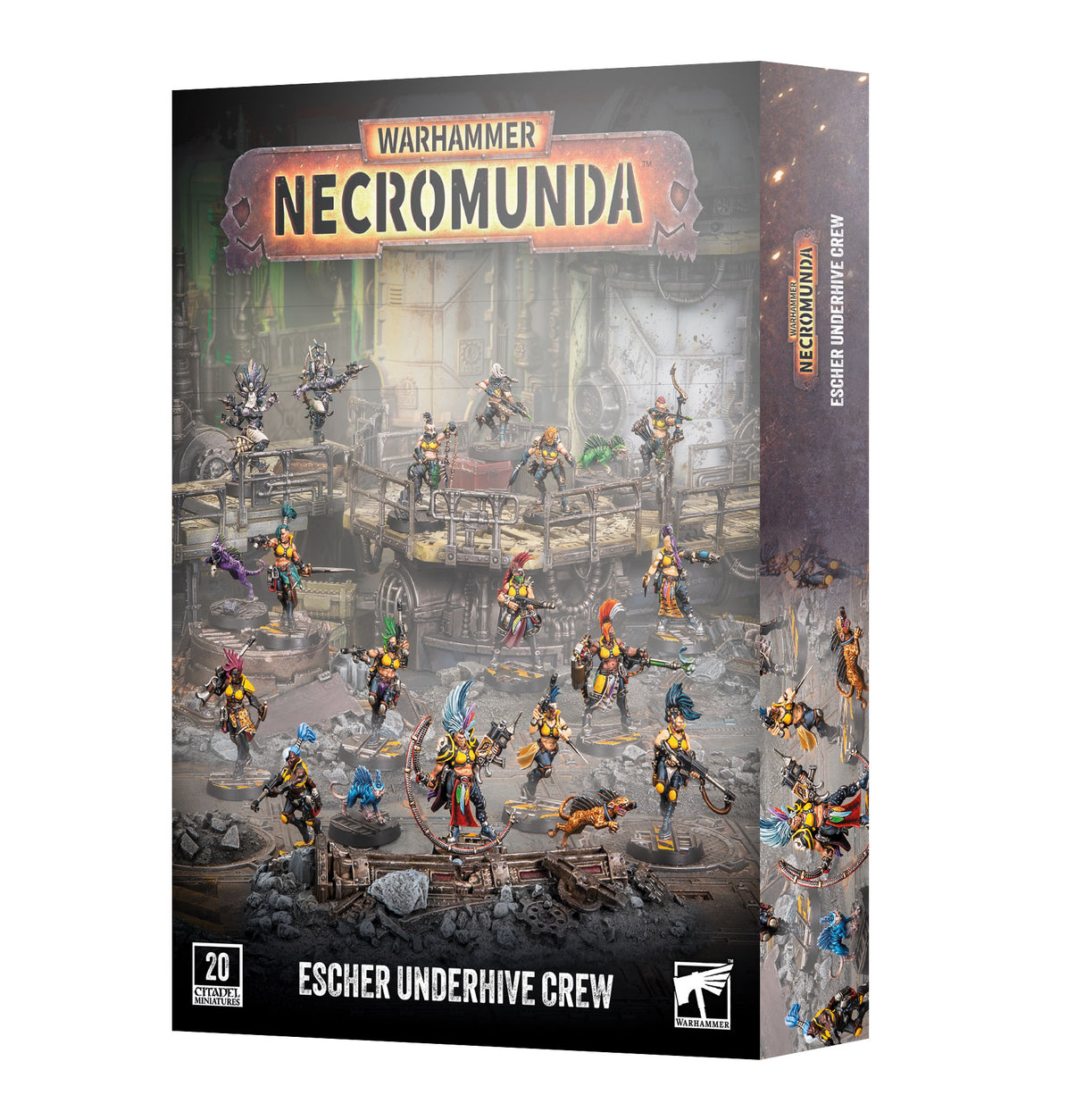 Necromunda: Escher Underhive Crew - Pre-Order