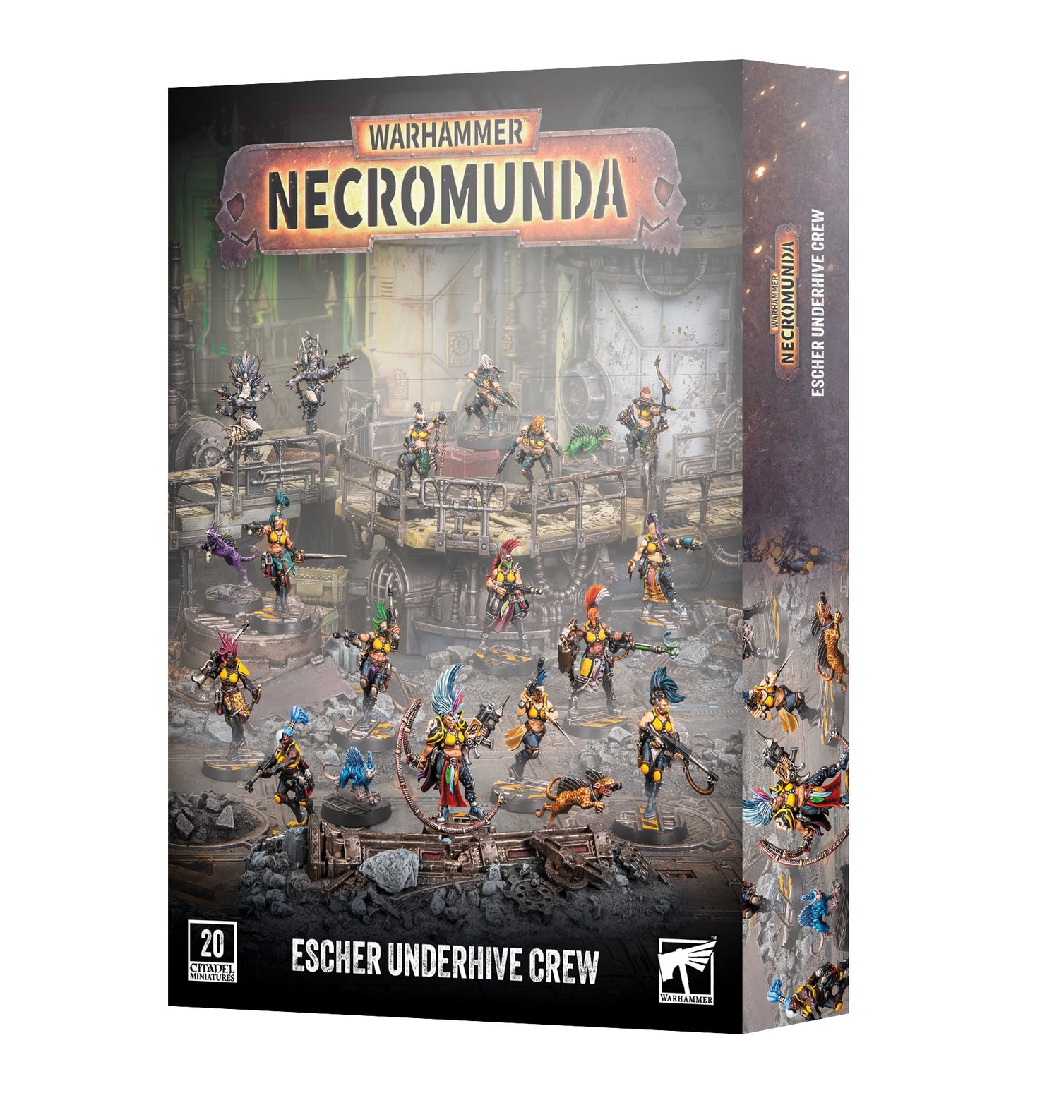 Necromunda: Escher Underhive Crew - Pre-Order
