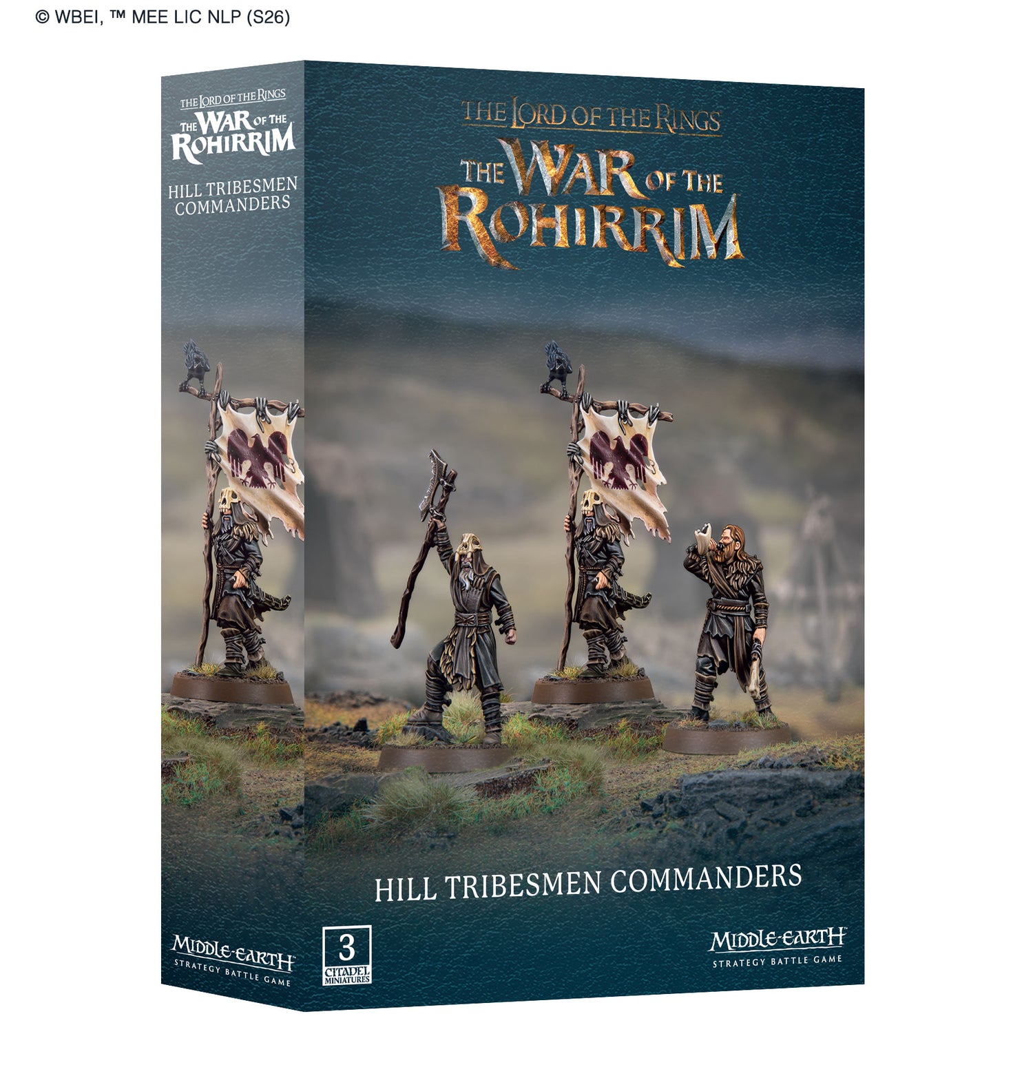 MESBG: Hill Tribesmen Commanders - Pre-Order