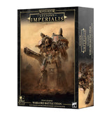 Legions Imperialis: Warlord Battle Titan With Volkite Destructor and Macro Gatling Blaster