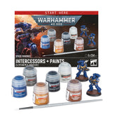 Warhammer 40,000: Space Marines: Intercessors + Paints