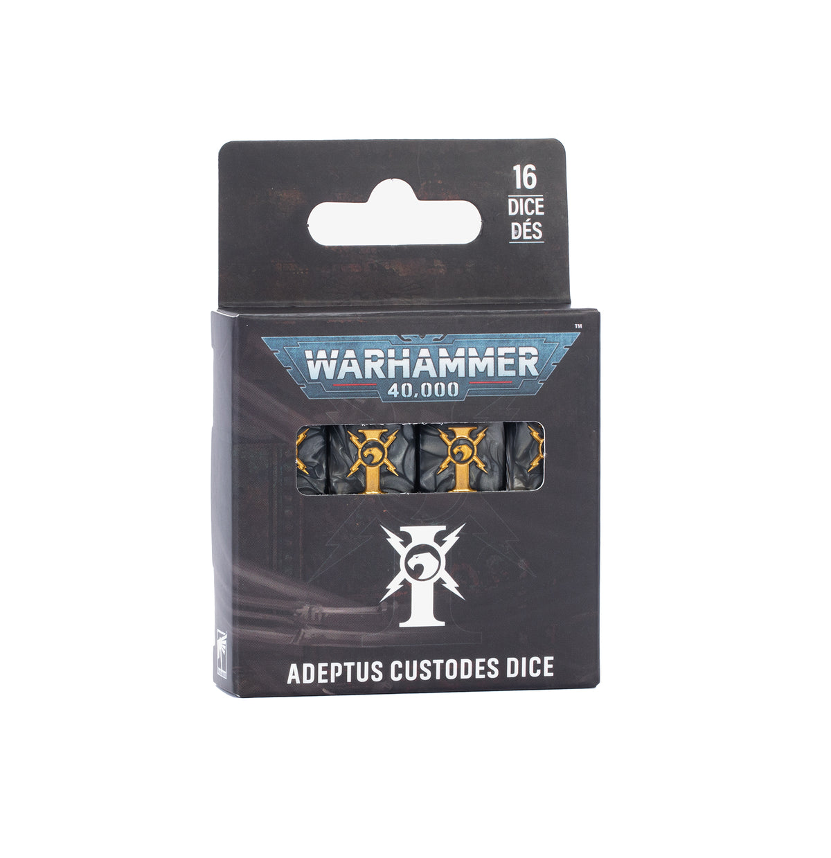 Warhammer 40000: Adeptus Custodes Dice - Pre-Order