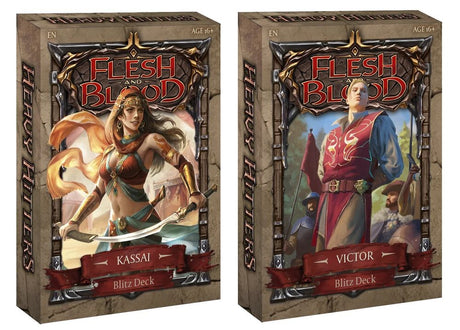 Flesh and Blood: Heavy Hitters – Blitz Deck Display