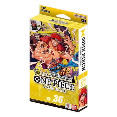 One Piece Card Game Starter Deck – Eustass "Captain" Kid (Yellow) - ST-36
