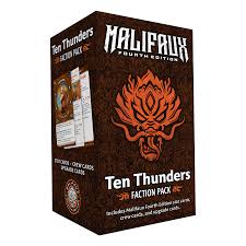 Wyrd Games: Malifaux: Fourth Edition Faction Pack: Ten Thunders
