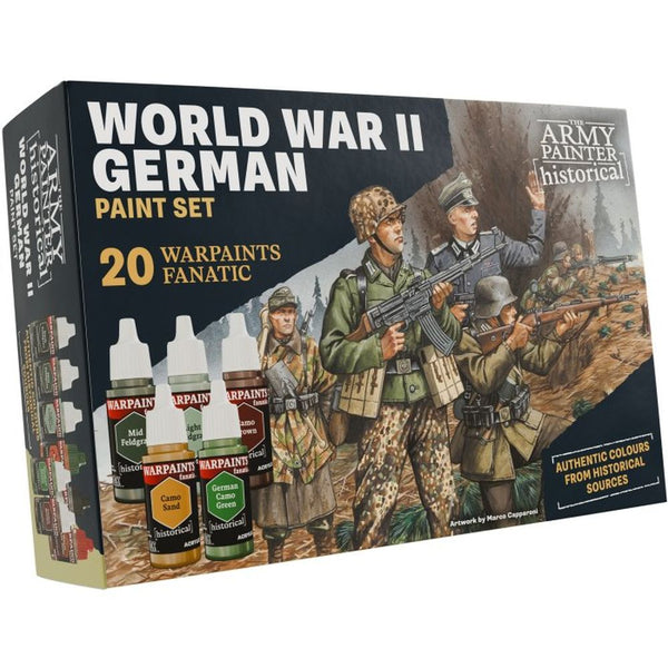 Army Painter - Warpaints Historical - WWII German Paint Set - Pre-ORDER