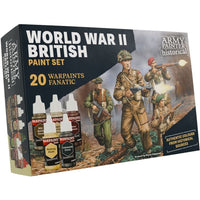 Army Painter - Warpaints Historical - WWII British Paint Set - Pre-ORDER