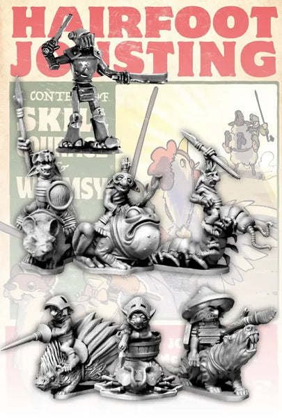 Hairfoot Jousting: The Wartnose Jousters.