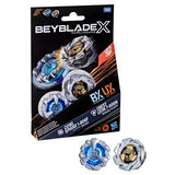 Beyblade - X - Dual Pack - Cowl Sphinx 1-80GF / Crest Leon 7-60GN