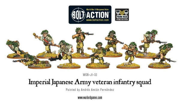 Imperial Japanese Army veteran infantry squad - Gap Games