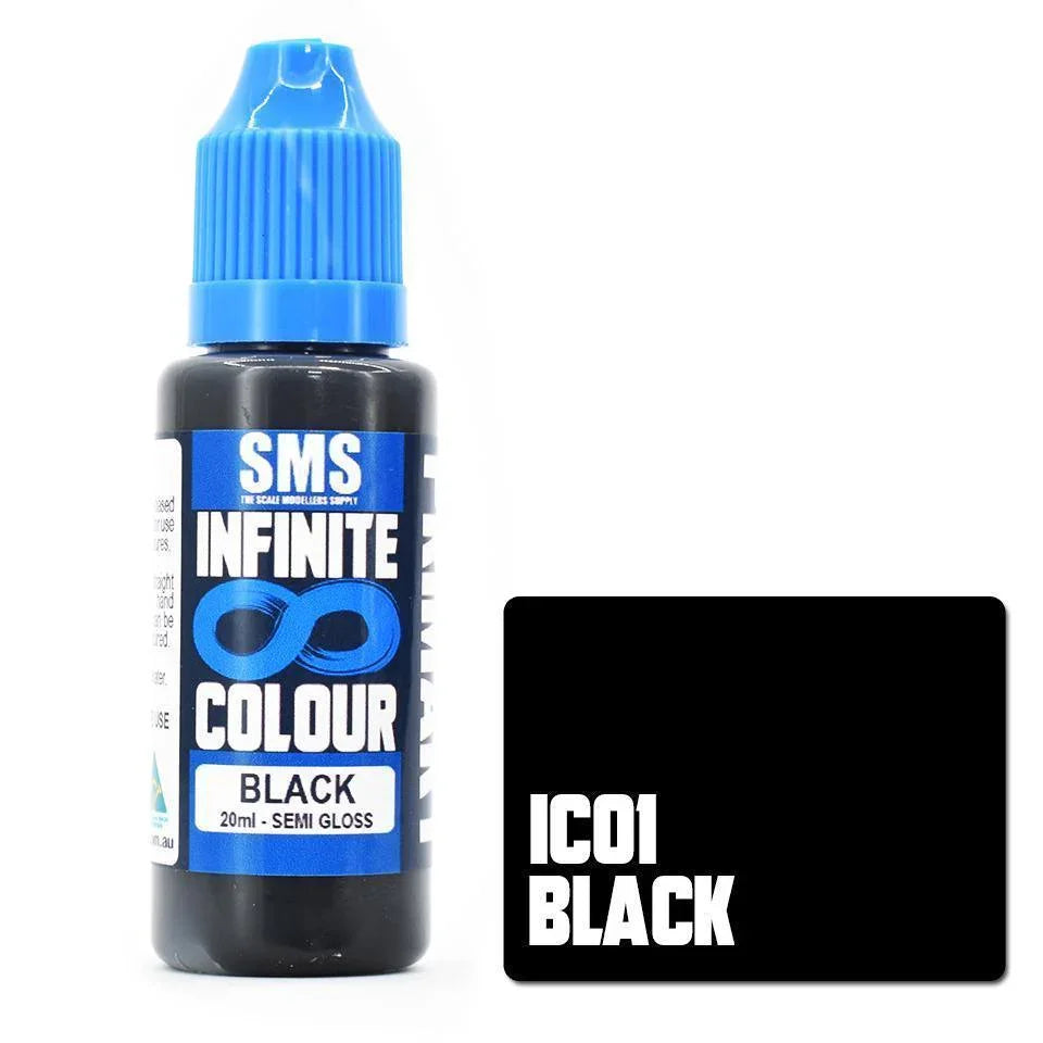 Infinite Colour BLACK 20ml - Gap Games
