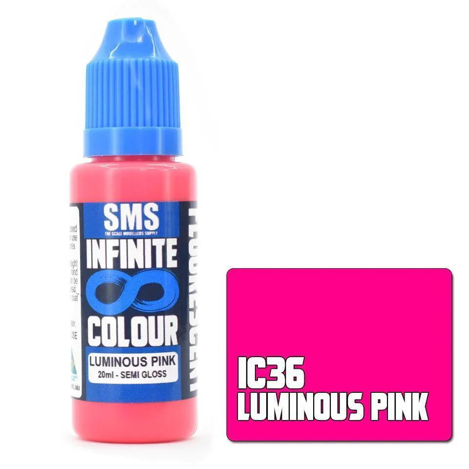 Infinite Colour LUMINOUS PINK 20ml - Gap Games
