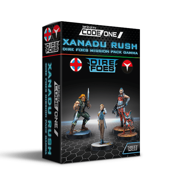 Infinity Code One - Dire Foes Mission Pack Xanadu Rush - Gap Games