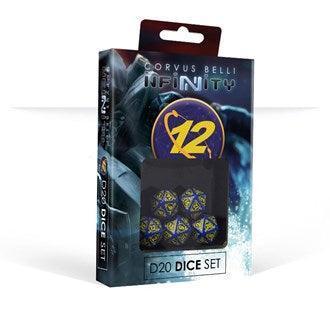 Infinity - D20 DiceSet O-12 - Gap Games