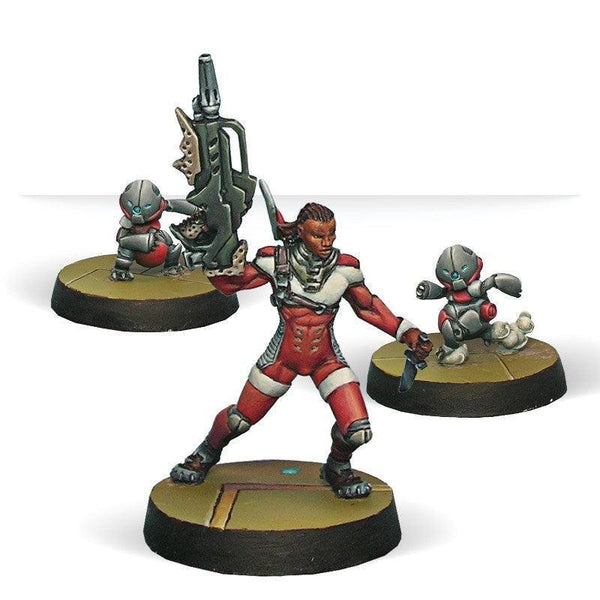 Infinity - Moran Maasai Hunter (Combi Rifle, CrazyKoalas) Nomads - Gap Games