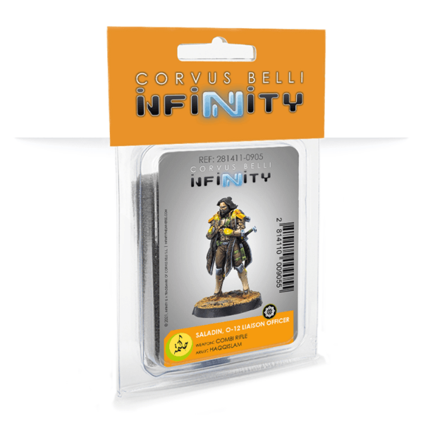 Infinity - Saladin, O-12 Liaison Officer (Combi Rifle) Haqqislam - Gap Games