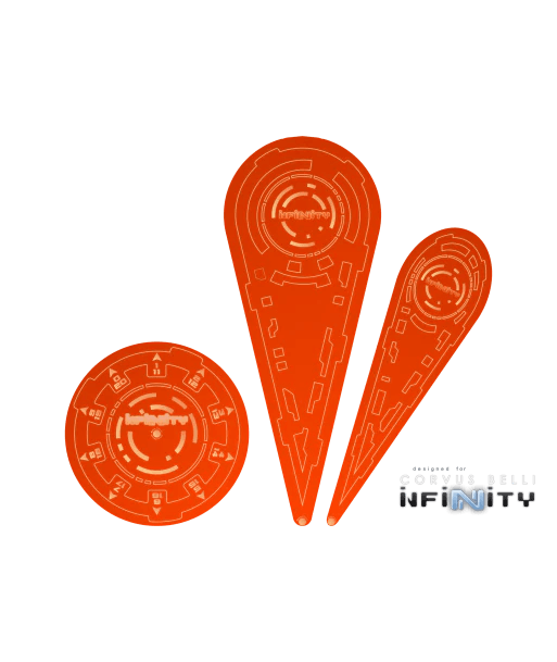 Micro Art Studio - Infinity Templates "Orange" (3) - Pre-Order