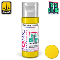 Ionic - Acrylic Paints - Yellow 20ml