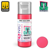 Ionic - Acrylic Paints - Coral 20ml