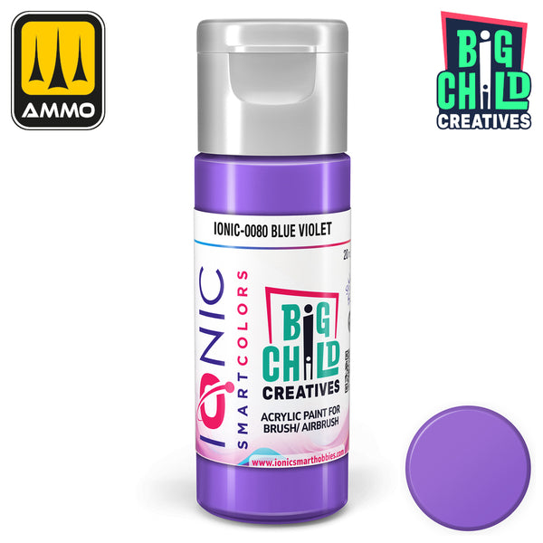 Ionic - Acrylic Paints - Blue Violet 20ml