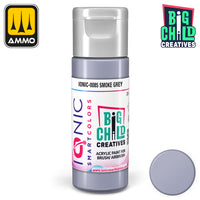 Ionic - Acrylic Paints - Smoke Grey 20ml