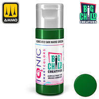 Ionic - Acrylic Paints - Dark Marine Green 20ml