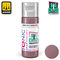 Ionic - Acrylic Paints - Demon Red 20ml