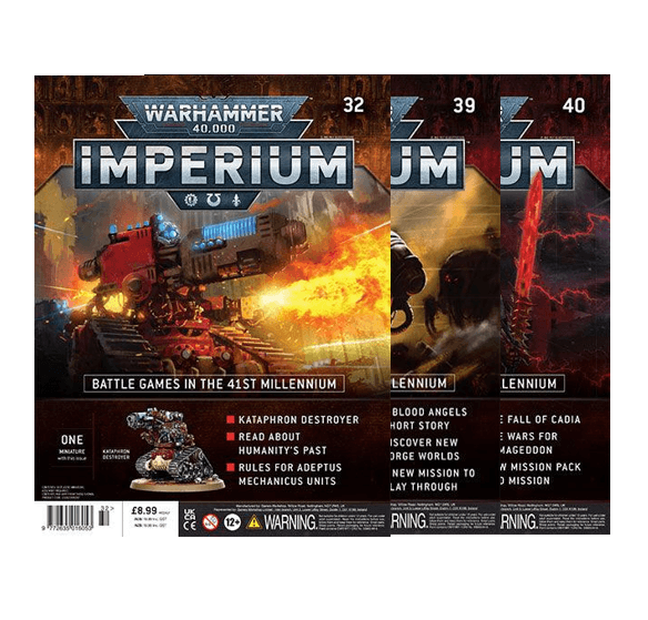 Warhammer 40,000: Imperium Issue 32/39/40 Bundle - Gap Games