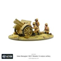 Italian Bersaglieri 100/17 Modello 14 medium artillery - Gap Games