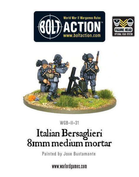 Italian Bersaglieri 81mm mortar - Gap Games