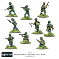 Italian Paracadutisti paratrooper infantry section - Gap Games