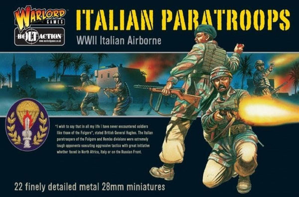 Italian Paratroopers Infantry - Gap Games