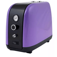 Iwata - 2SPRAY Airbrush Compressor - Purple - Gap Games
