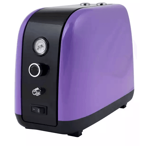 Iwata - 2SPRAY Airbrush Compressor - Purple - Gap Games