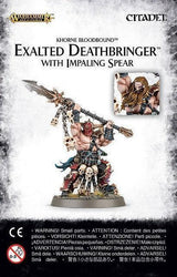 Khorne Bloodbound: Exalted Deathbringer with Impaling Spear - Gap Games